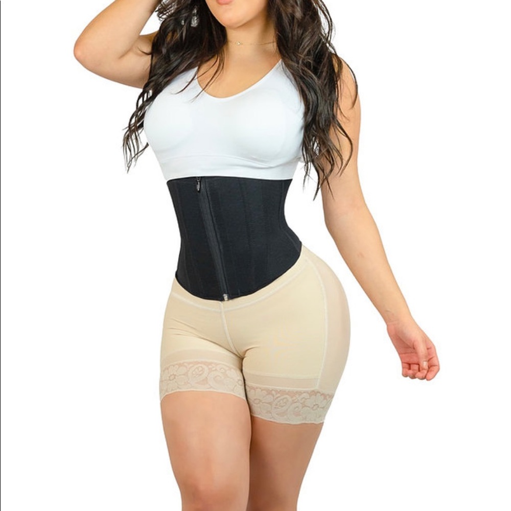 WAIST TRAINER: ELEGANT FIGURE Short torso 1002 E Powernet waist trainer
